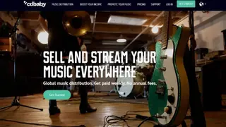 CDBaby screenshot