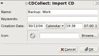 CDCollect screenshot