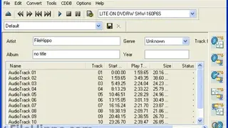 CDex screenshot