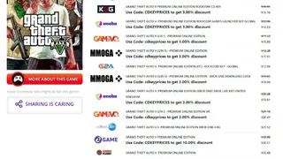 CdKeyPrices screenshot