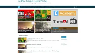 Ceilfire Game News Portal screenshot