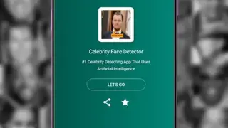 Celebrity Face Detector screenshot