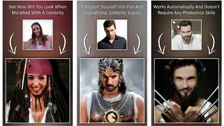 Celebrity Face Morph screenshot
