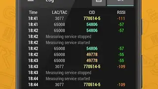 Cell Signal Monitor screenshot