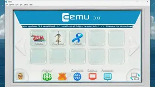 Cemu Wii U emulator screenshot