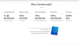 Centercode screenshot