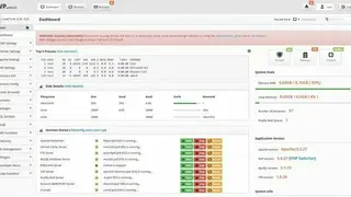 CentOS Web Panel screenshot
