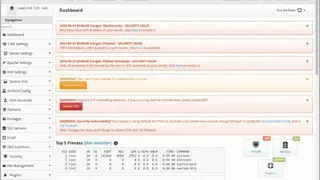 CentOS Web Panel screenshot
