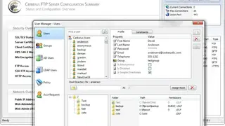 Cerberus FTP Server screenshot