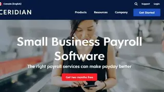 Ceridian Powerpay screenshot