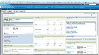 Cerner EMR screenshot