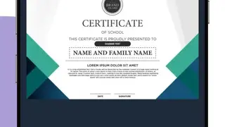 Certificate Maker & Certificate Generator App screenshot
