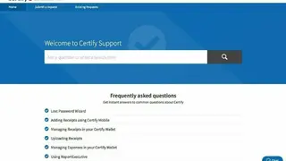 Certify screenshot