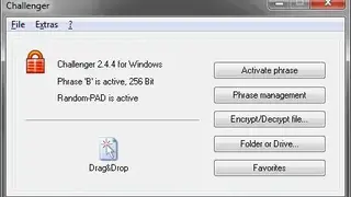 Challenger Encryption Software screenshot