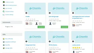 Chamilo screenshot