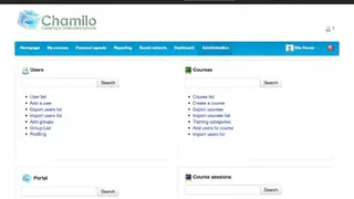 Chamilo screenshot