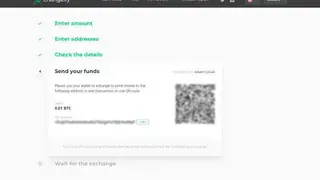 Changelly screenshot