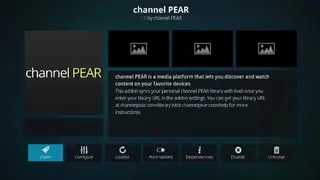 channel PEAR screenshot
