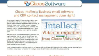 Chaos Intellect screenshot