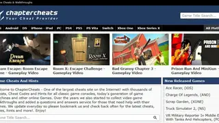 Chapter Cheats screenshot