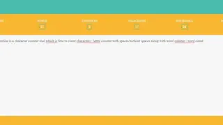 Charactercount.online screenshot