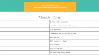 Charactercount.online screenshot