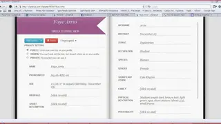 Charahub screenshot