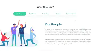Charidy screenshot