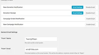 Charitable screenshot