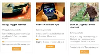 Charitable screenshot
