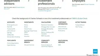 Charles Schwab screenshot