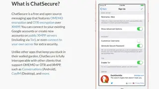 ChatSecure screenshot
