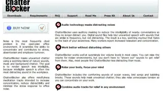 ChatterBlocker screenshot
