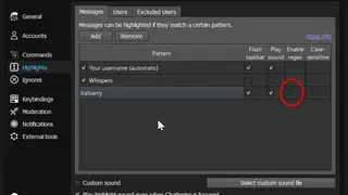 Chatterino screenshot