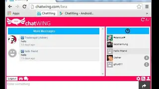 Chatwing screenshot