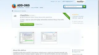 Chatzilla screenshot