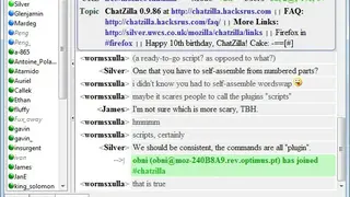 Chatzilla screenshot