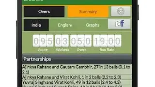 Chauka Cricket Scoring App screenshot