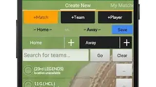 Chauka Cricket Scoring App screenshot