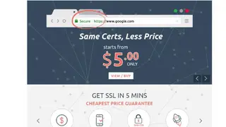 Cheap SSL Shop screenshot