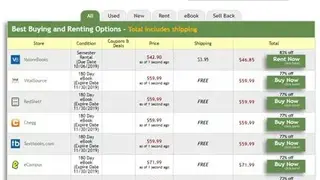 CheapestTextBooks screenshot