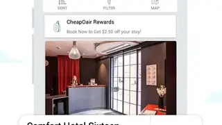 CheapOair screenshot
