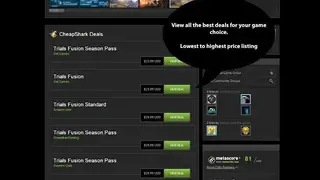 CheapShark screenshot