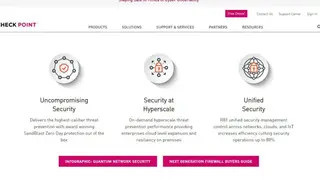 Check Point Quantum Security Gateway screenshot