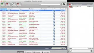 CheckBook screenshot