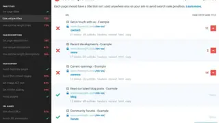 Checkbot screenshot