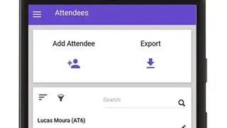Checkin screenshot