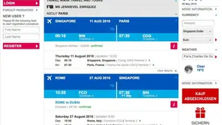 CheckMyTrip screenshot