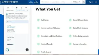 CheckPeople screenshot