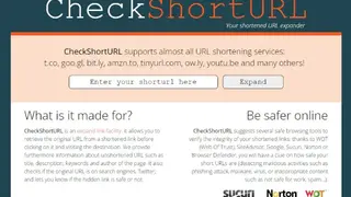 CheckShortURL screenshot